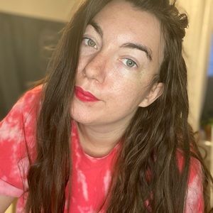 Reverse tie dyed tshirt